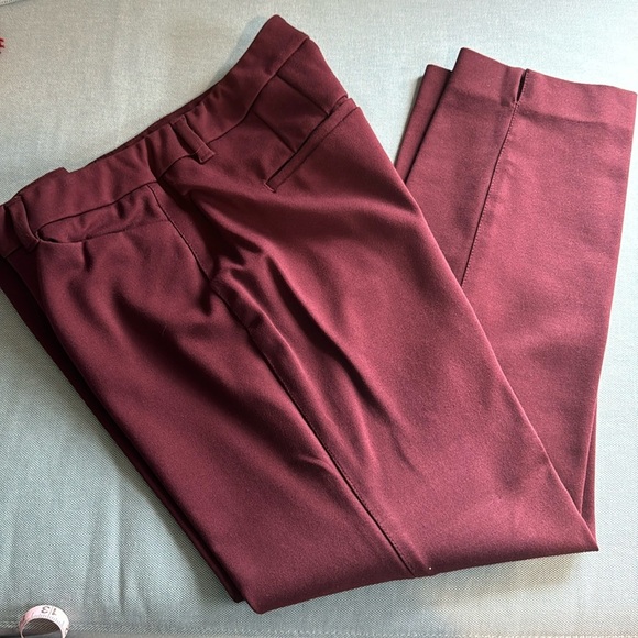 Fall!  Slim ankle WHBM pants - EUC - Picture 2 of 4